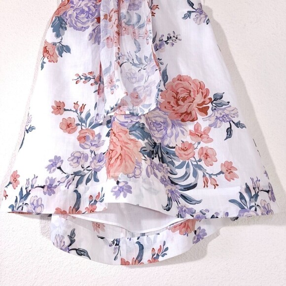 NEW Sofia The Label Ami Cottagecore Cut Out Mini Dress Floral Coquette Lolita - Picture 8 of 14